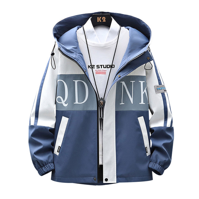 Spring and autumn youth jackets, boys' jackets, high school students ...