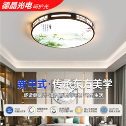 Hongxinyao Rectangular Living Room Lamp, Large Indoor Bedroom Lamp, Lighting Lamp, Led Ceiling Lamp, Modern Chinese-Style Lighting Fixtures