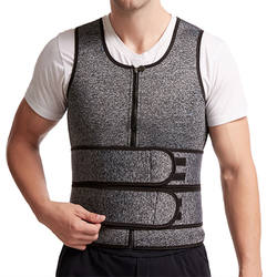 Thermal Vest Shapewear 2025 New Men's Fitness Tummy Control Vest Sports Waist Trainer Sweat Body Shaping Corset
