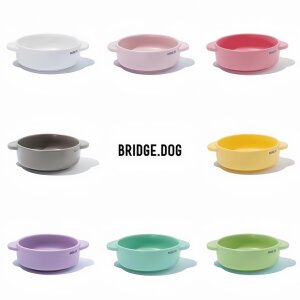 克拉现货 韩国bridge dog碗bd宠物碗双耳碗大pot猫碗狗碗