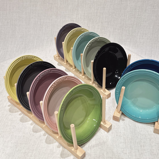 
Spot Cara Pet le creuset Cool Color Meal Front Plate Pet Bowl Meal Plate Plate Plate Plate Plate