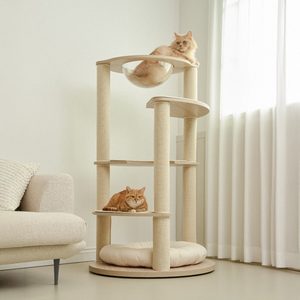 
Korea seipet multi-layer solid wood cat climbing frame cat nest cat tree integrated multi-cat big cat special home easy to install