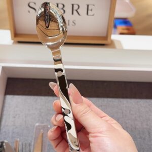 
Overseas counter purchasing French Sabre Paris tableware, table spoon, steak, knife, fork, cake, fork, coffee spoon