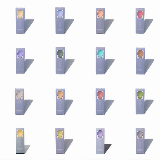 
Carat Pet Aevan Epoch Pet Dining Spoon Colorful Food Grade Silicone Spoon Grain Scratch Anti-Scratch