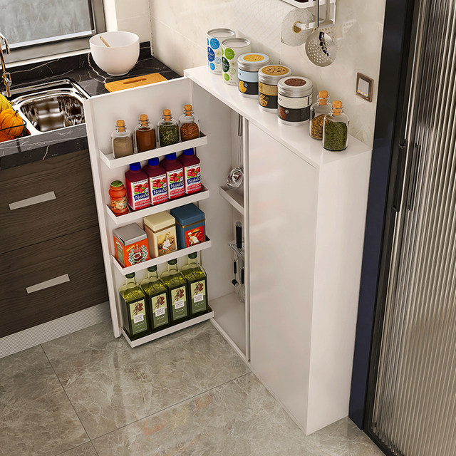 Ultra-thin kitchen sideboard storage cabinet, simple and modern living ...