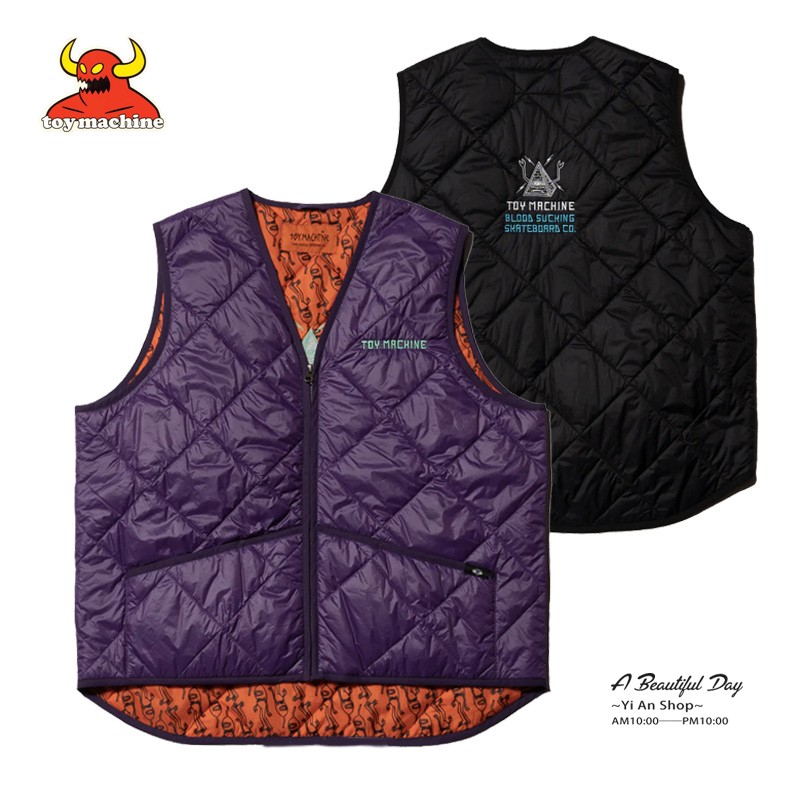 Ϻ  TOY MACHINE SECT PADDING VEST  ư  ܿ Ʈ  ƮƮ ư -