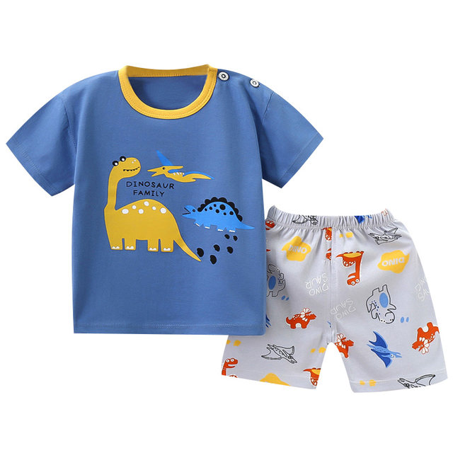 Baby summer suit boys sports summer clothes baby fashionable short ...