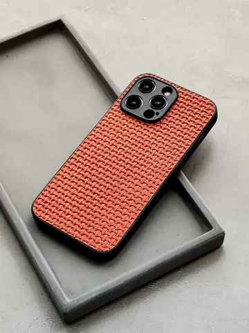 Premium Weave Mesh | Phone Cases Covers Luxury Genuine Leather  iPhone 15, iPhone 14, iPhone 13