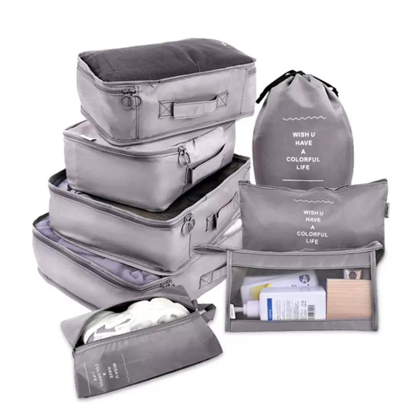 8/6 pieces Set Travel Organizer Storage Bags Suitcase-Taobao