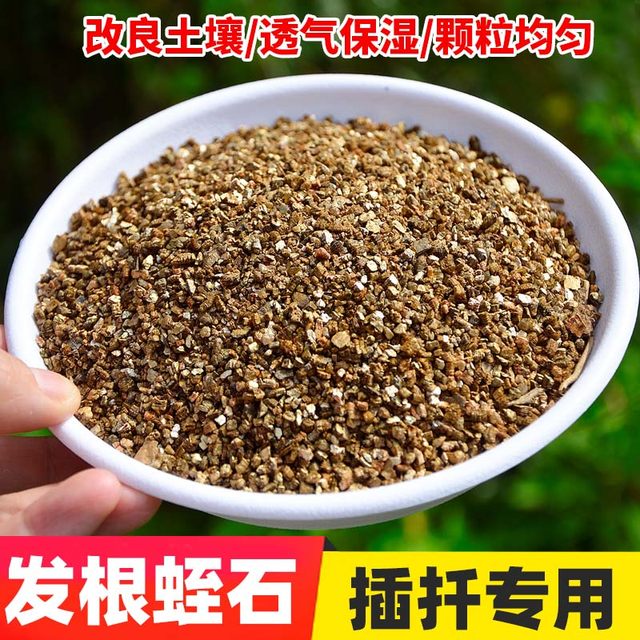 Vermiculite perlite particles root cutting seedling cultivation soil matrix succulent hatching rose soil nutrient soil