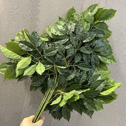 Simulated Happy Leaves, Fake Leaves, Branches, Landscape Engineering Flowers, Tree Branches, Plastic Fake Maple Leaves, Green Leaves