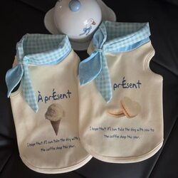 Thin Spring and Autumn Dog Pet Clothes Schnauzer Maltese Small Dog Bichon Teddy Cat Clothes Cute