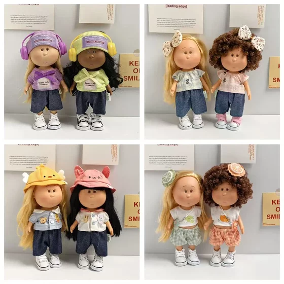 
Spanish Mia Potato Doll Clothes 24cm Mia Doll Dress Up Balloon Skirt Angel Skirt Trendy Headphone Clothes
