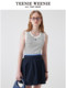 TeenieWeenie Bear Knitted T-shirt Women's Summer New Style Navigation Commuter Multi-Wear Sweater Vest