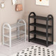 Door shoe rack under the door of the table, multi-layer household small 2025 new popular simple shoe cabinet shoe storage tool