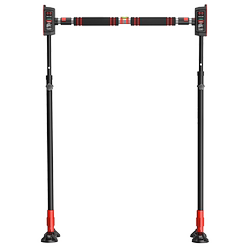 It has parallel bars to support it without hanging, making it safer to use!