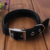 Single collar black (boutique hardware buckle) 