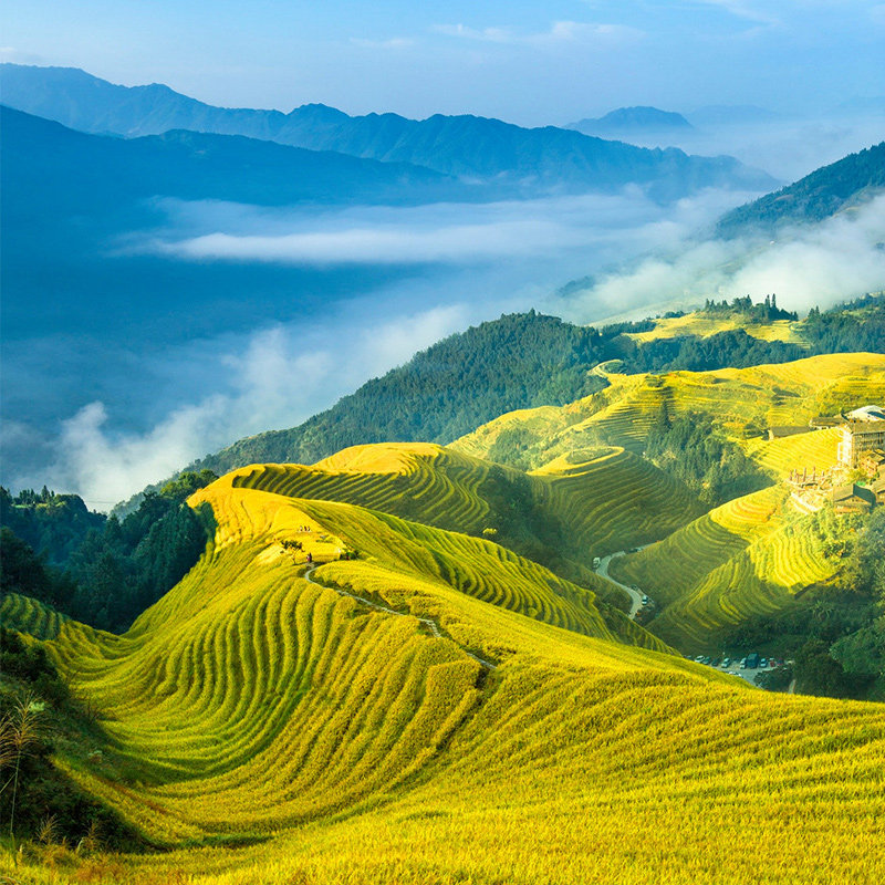8人团桂林旅游纯玩5天4晚漓江阳朔遇龙河竹筏桂海晴岚跟团五日游
