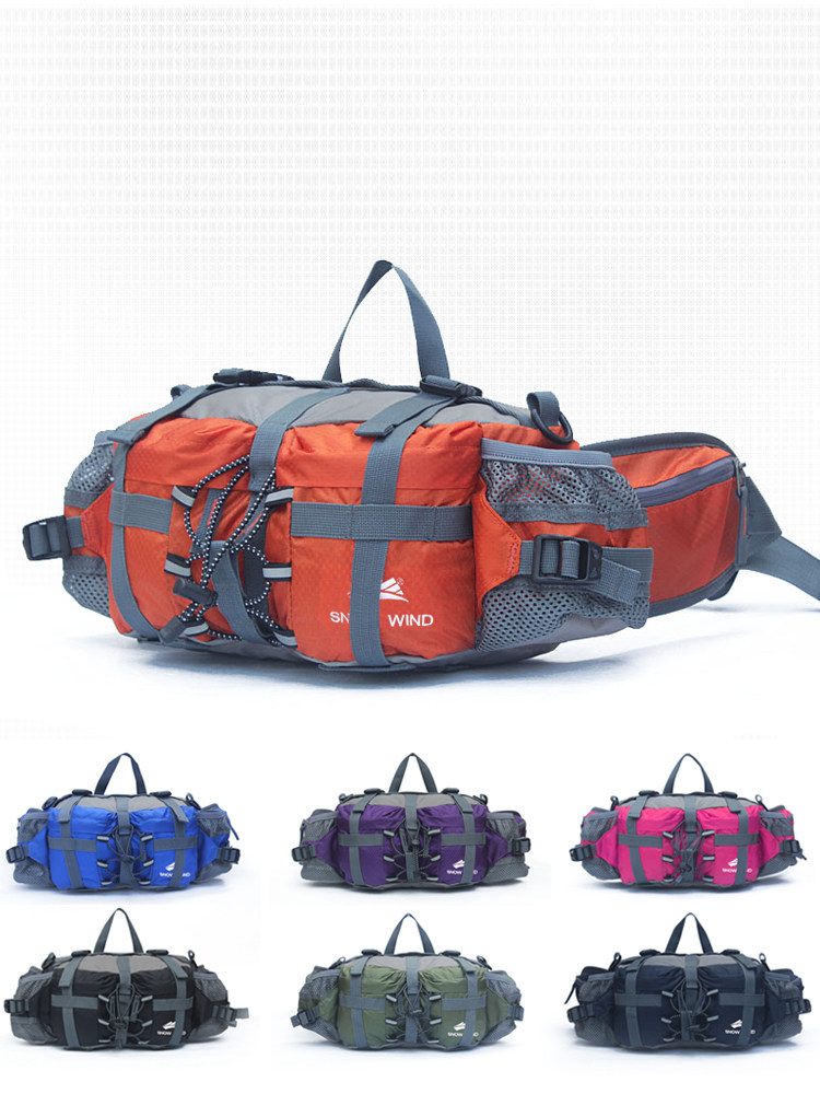 Snow Wind Double Shoulder Waist Bag - Unisex Outdoor Travel Backpack