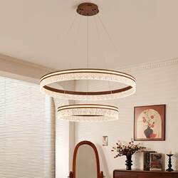 Medieval-Style Living Room Lamp, Modern Light Luxury Bedroom, Dining Room, Study, Hotel Lobby Main Light, Designer Eye-Protection Chandelier