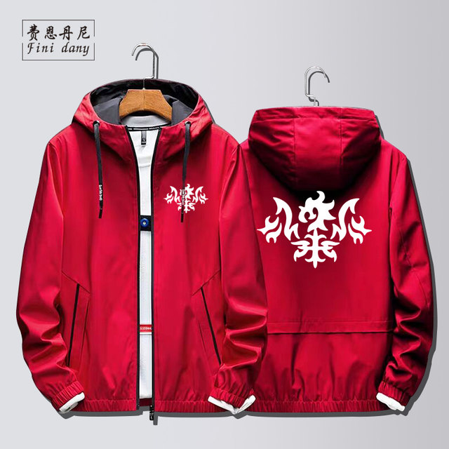 Fate peripheral black Joan of Arc clothes anime hooded jacket fgo two ...