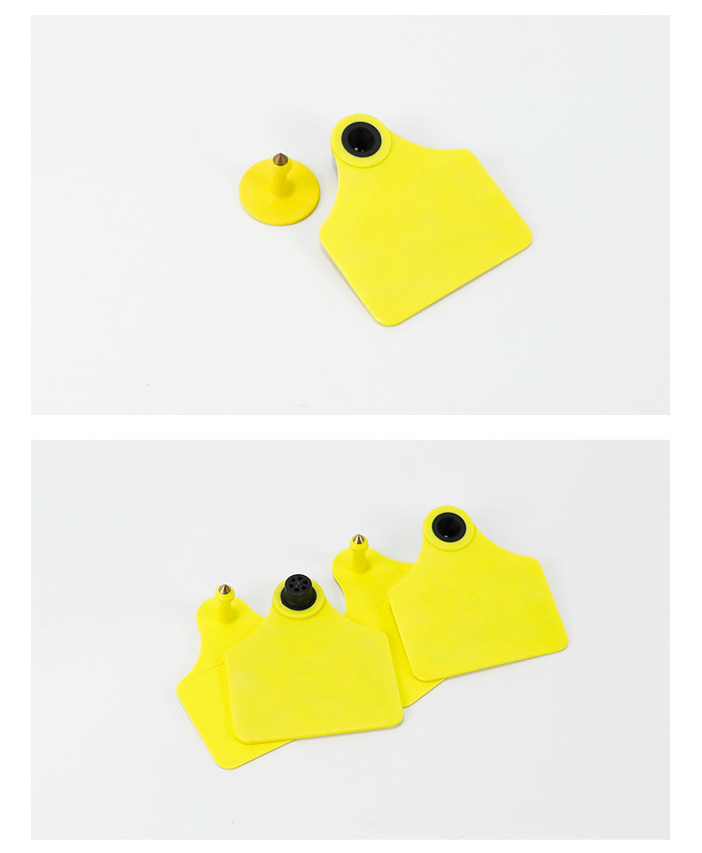 Rfid Veterinary Cow Ear Tag Number Plate Uhf Passive Waterproof