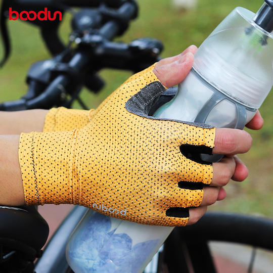 Guanti Ciclismo Mezze Dita Per Bambini 4-9 Anni | Con Gel Antiscivolo | Traspiranti E Colorati