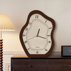 Medieval-Style Desktop Clock, Retro Creative Table Clock, 2025 New Model, Restaurant Clock, Wall-Mounted Clock, Living Room Entrance Decoration Clock