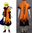 cosplay ninja naruto Naruto-Uzumaki Naruto cos quần áo-Hokage thế hệ thứ sáu cao cổ áo choàng bên ngoài áo choàng trang phục hóa trang cosplay naruto sasuke