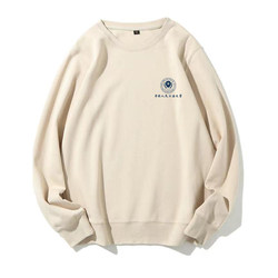 China Public Security University Round-Neck Sweatshirt with Ppsuc School Emblem Souvenir Simple Chest Badge Loose Jacket