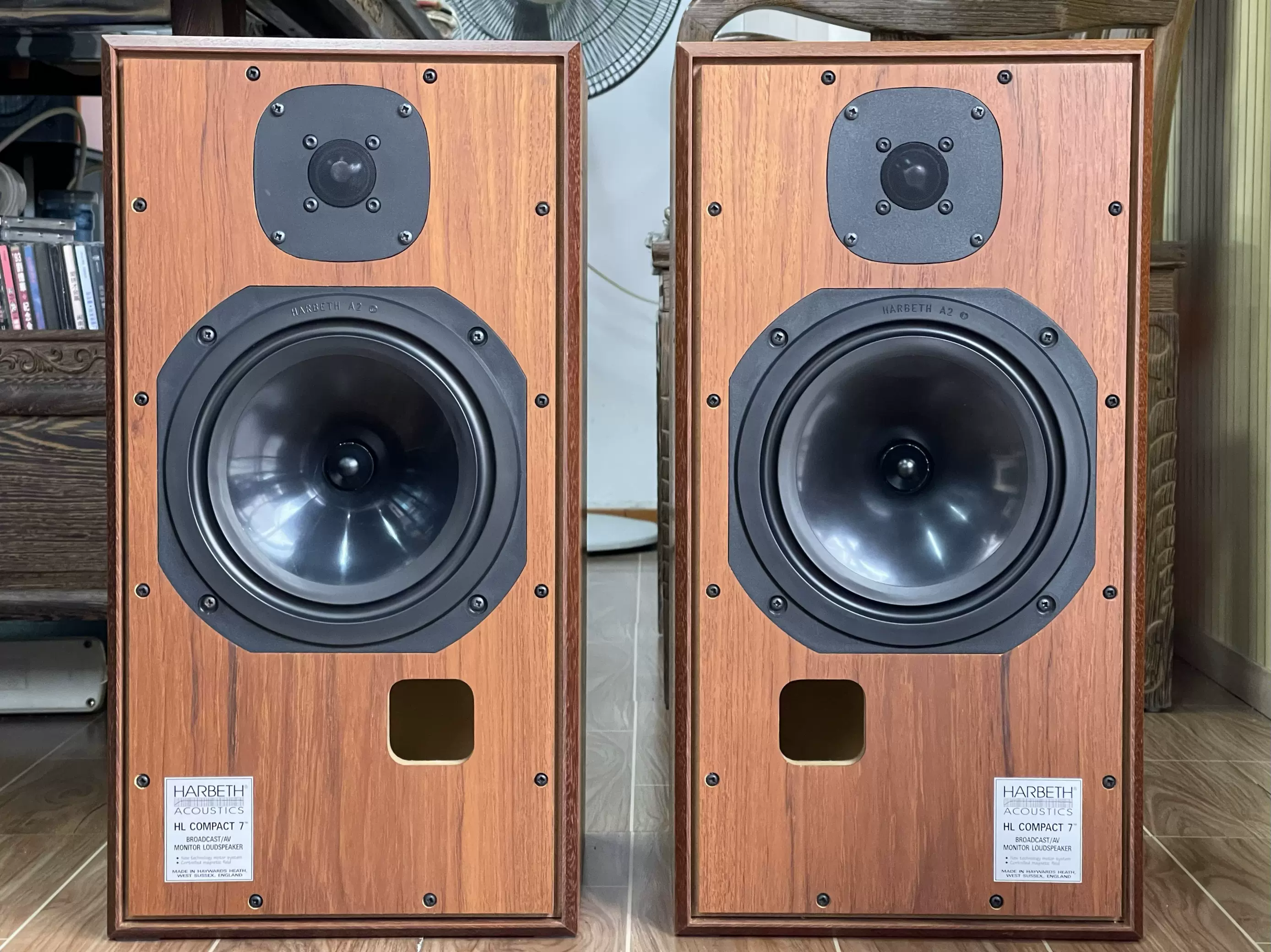 英國雨後初晴HL COMPACT 7書架音箱二手高音質HIFI音響