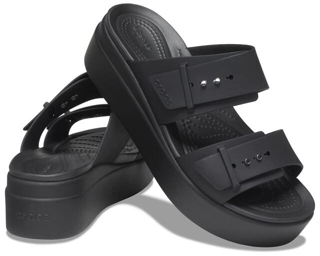 Crocs/Karlochi summer sandals women's shoes sandals simple comfortable casual heels genuine 357301