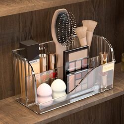 Bathroom Mirror Cabinet Storage Box, Washbasin Desktop Cosmetics Lipstick Box, Bathroom Cabinet Compartment Organizer Shelf