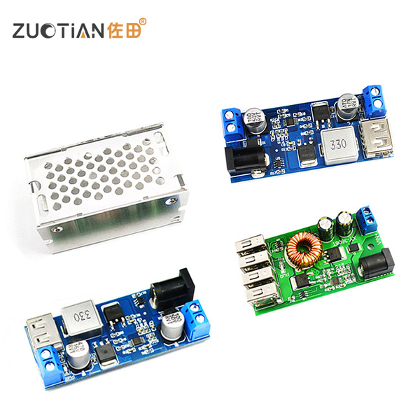 DC-DC Step-Down Module 5A Power Converter LM2596S With Shell | Sada
