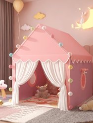 Children's Small Tent Indoor Girl Princess Bed Can Sleep in Castle Boy Home Play Toy House Birthday Gift