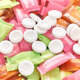 Candy sea salt cool and refreshing fruit flavor mint vitamin C tattoo skin contains milk sugar bulk casual snacks