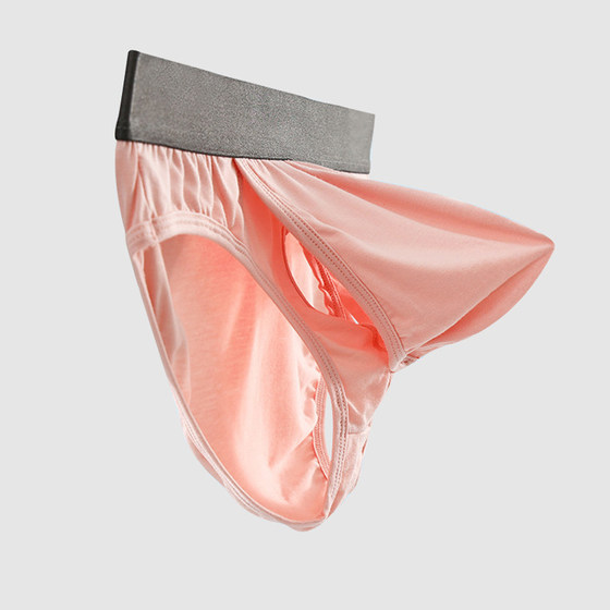 
Men's briefs on the side of the crotch, bamboo fiber space capsule, comfortable and breathable body-shaping thin shorts