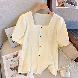 
Clearance and pick up the counter to withdraw extra large size fat mm300*0.5kg top for women loose slim and versatile short-sleeved T-shirt for women