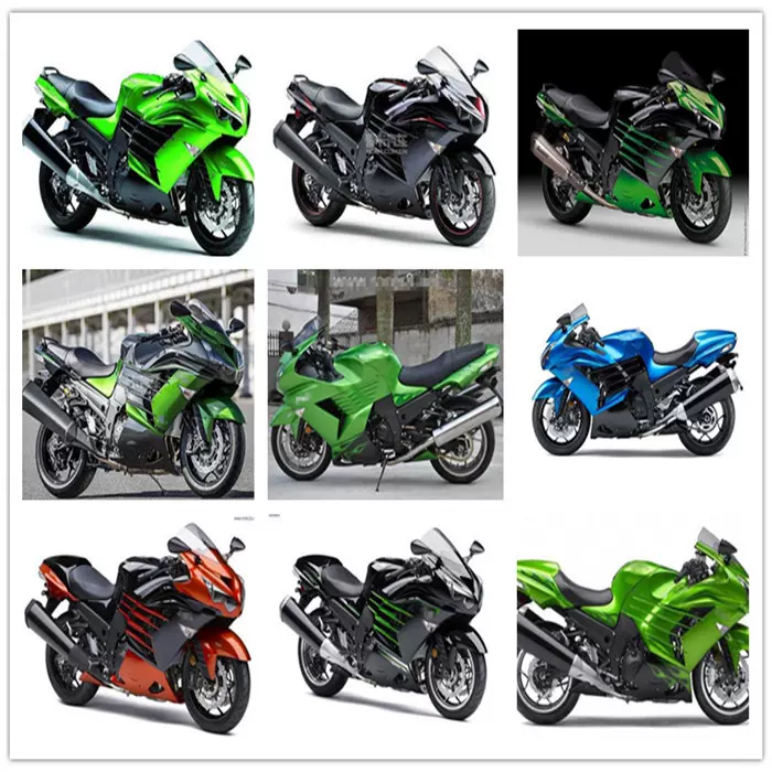 適用於川崎ZX-14R ZZR1400 12-13-14-15六眼魔神全車外殼護板車殼-Taobao