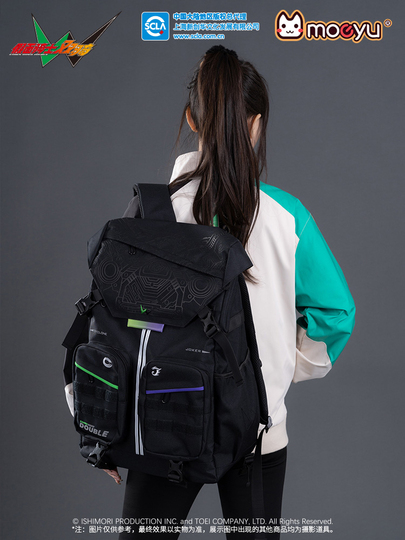 仮面ライダーダブル サイクロンジョーカー イメージ リュックサック 仮面ライダーダブル サイクロンジョーカー バックパック - Moeyu