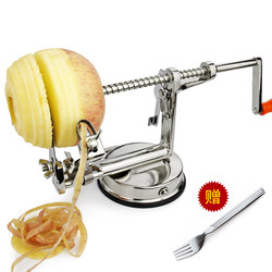 Apple Peeler, Hand-Cranked Household Fruit Peeler, Automatic Peel Remover, Three-In-One Peeling Knife