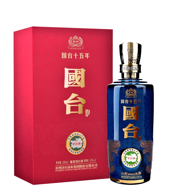 中国高級白酒500ml 53% 貴州国台 貴州茅台酒の通販 | お酒