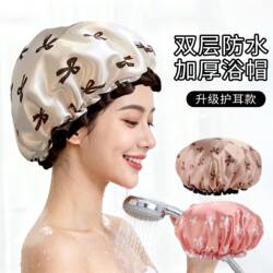 Double-Layer Shower Cap for Women, Waterproof, Keeps Hair Dry, 2026 New Model, Head Cover, Hair Mask, Special Shower Cap