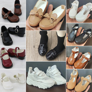 SD/BJD baby student shoes 3 points 4 points 6 points doll shoes versatile small leather shoes single shoes 1/6 Bear girl 1/4 1/3
