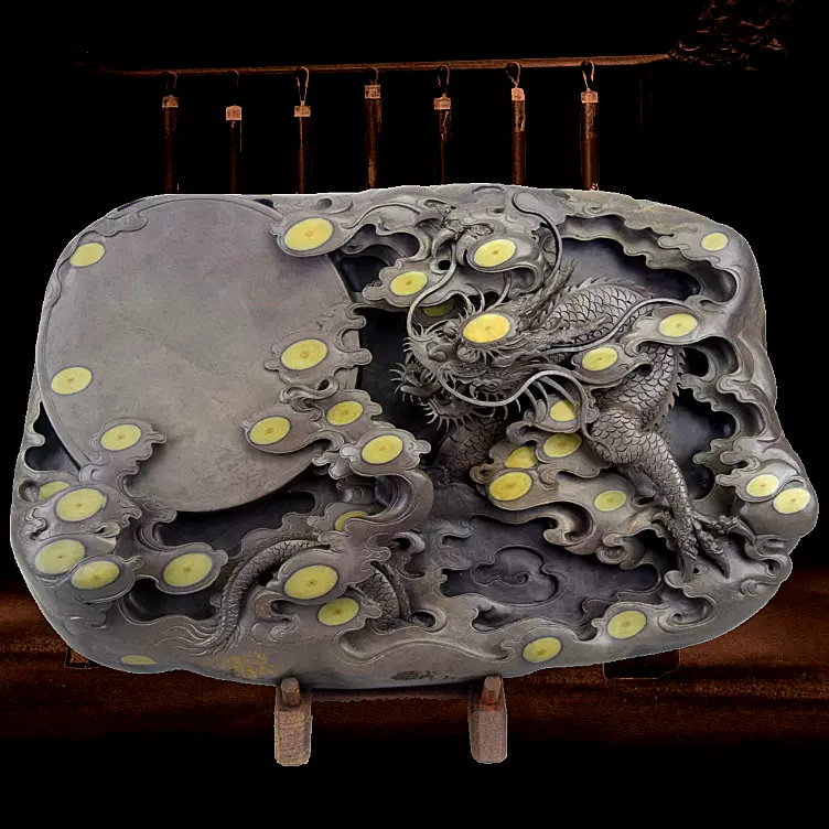 广东肇庆砚台端砚梅花坑(歙砚洮砚徐公砚老坑麻子坑收藏)