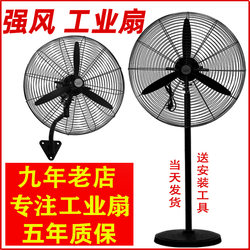 Industrial Electric Fan, Powerful Floor Fan, Large Air Volume Horn Fan, High-Power Mechanical Oscillating Fan, Factory Commercial Wall-Mounted Type