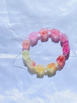 Rewind-patterned bracelet engraving Pixiu accessories tourmaline live broadcast room