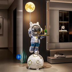 Astronaut Living Room Large Floor-Standing Ornament Tv Cabinet Sofa Decoration Housewarming Opening Gift Craft