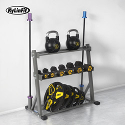 Gym Multifunctional Personal Training Equipment Storage Rack Kettlebell Medicine Ball Olympic Barbell Plate Rack Dumbbell Rack