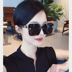 Sunglasses for Women, Anti-Uv, High-End, Slimming Effect for Big Faces, Outdoor Driving Polarized Sunglasses, Make the Face Look Smaller